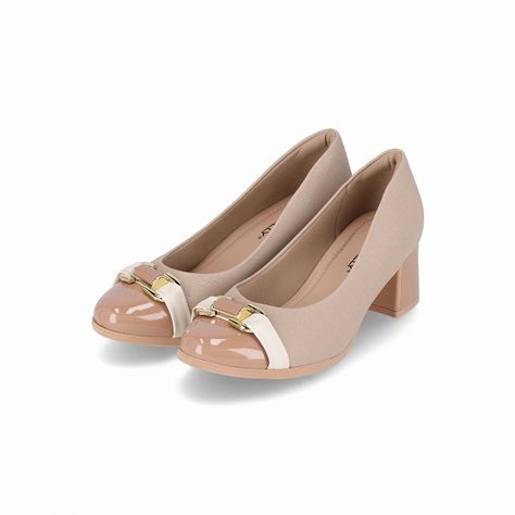 Zapato Mujer Marfil/Nude Danubia Piccadilly-0