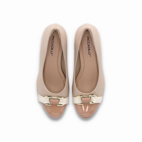 Zapato Mujer Marfil/Nude Danubia Piccadilly-2