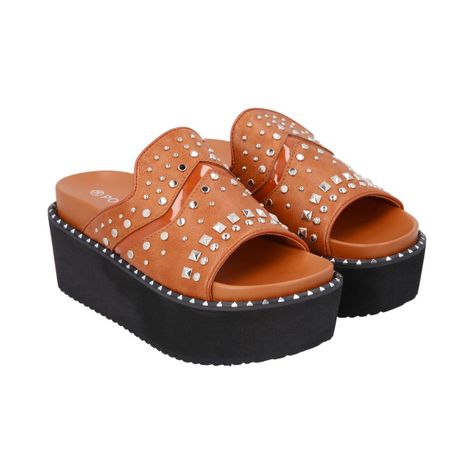 Sandalia Mujer Camel Lari Police-0