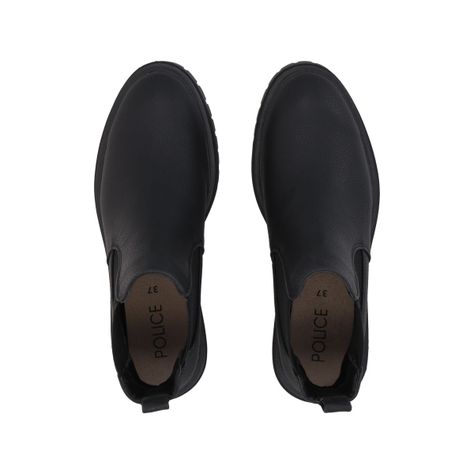 Botin Mujer Negro Urban Police-1