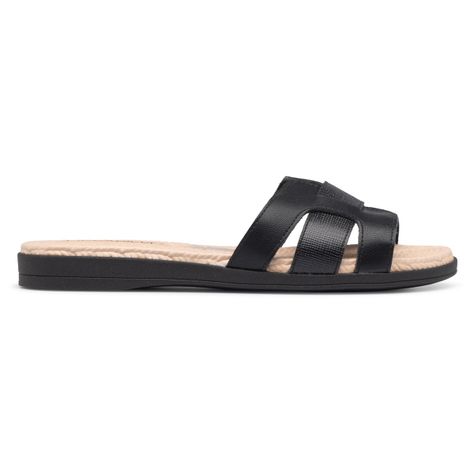 Sandalia Mujer Negro/Natural Adla Piccadilly-0