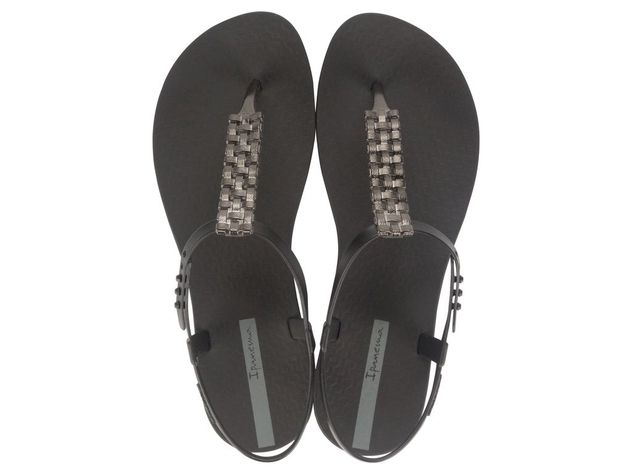 Sandalia Mujer Negro Class Modern Ipanema-0