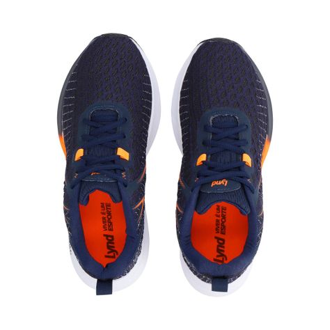 Zapatilla Mujer Grid Naranja Lynd-1