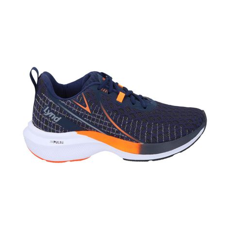 Zapatilla Mujer Grid Naranja Lynd-3