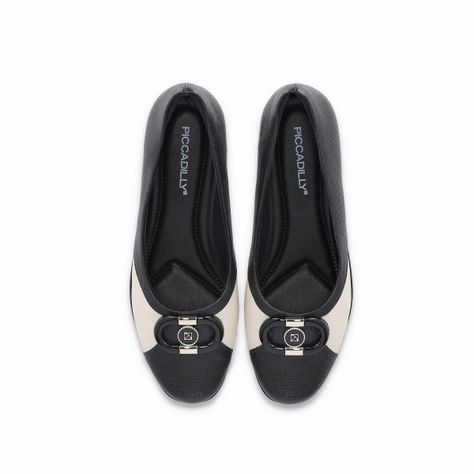 Zapato Mujer Negro/Blanco Ivone 72 Piccadilly-2