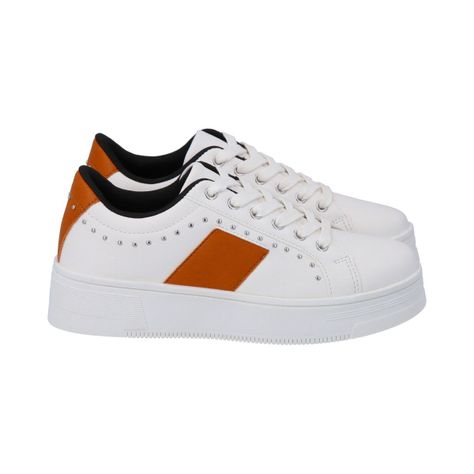 Zapatilla Mujer Blanco Maca Police-2