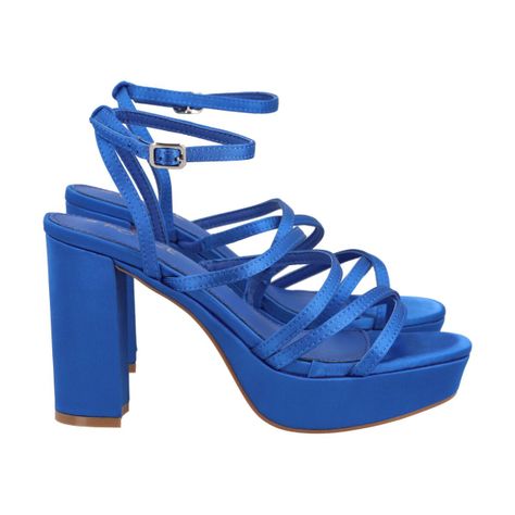 Sandalia Mujer Azul Holly Police-3