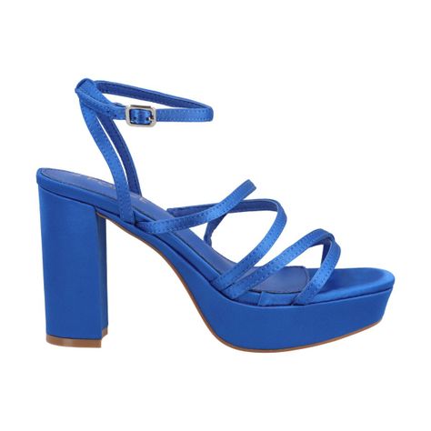 Sandalia Mujer Azul Holly Police-4