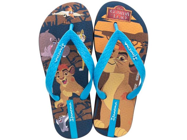 Sandalia Infantil Azul Disney Kids 87 Ipanema-0