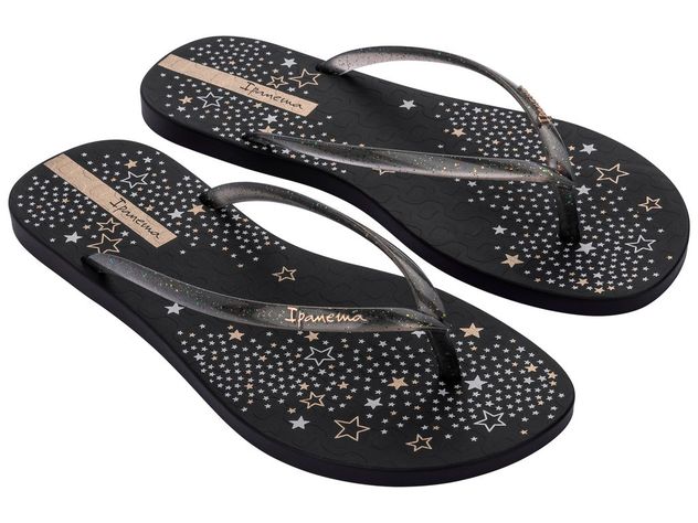 Sandalia Mujer Negro Easy Star Ipanema-1