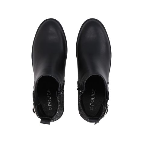 Botin Mujer Negro Harper Police-1