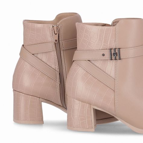 Bota Mujer Beige Denubia 69 Piccadilly-4