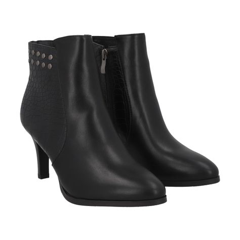 Botin Mujer Negro Bobbi 56 Negro Police-0