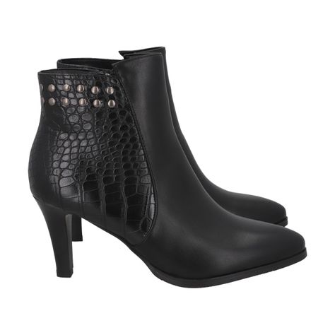 Botin Mujer Negro Bobbi 56 Negro Police-2