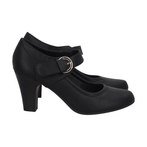 Zapato De Cueca Mujer Negro Police-2