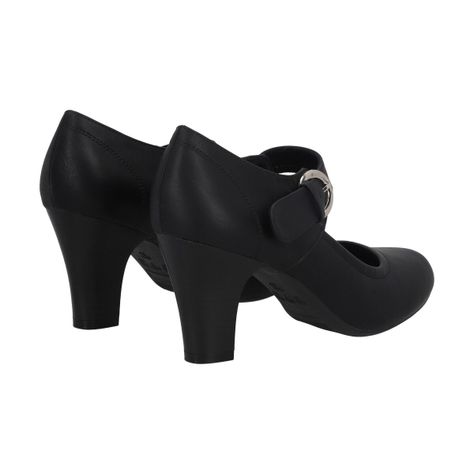 Zapato De Cueca Mujer Negro Police-3