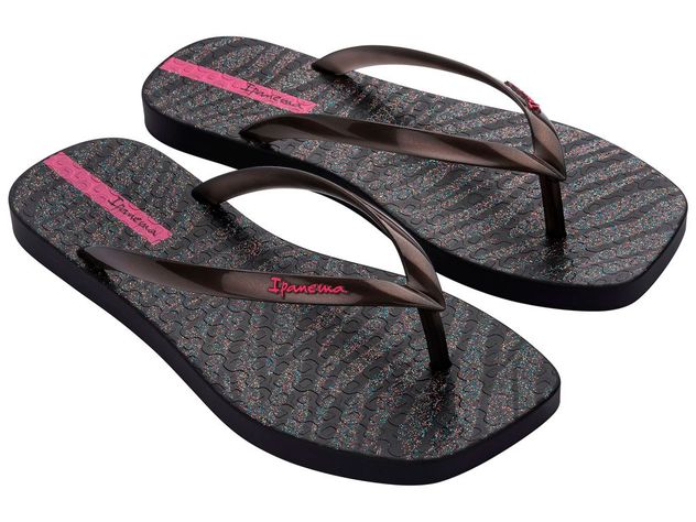 Sandalia Mujer Negro Edge Ipanema-1