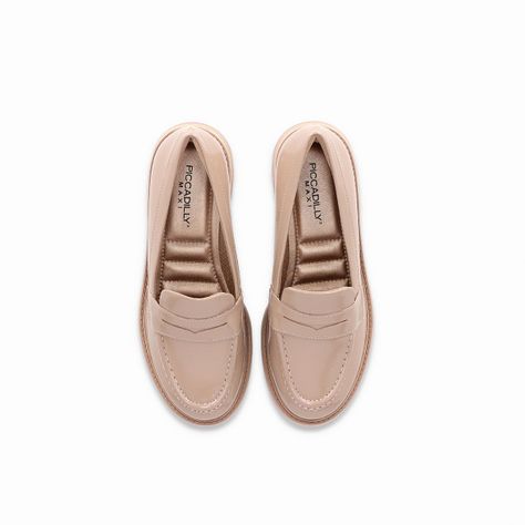 Mocasín Mujer Beige/Charol Gisa Piccadilly-2