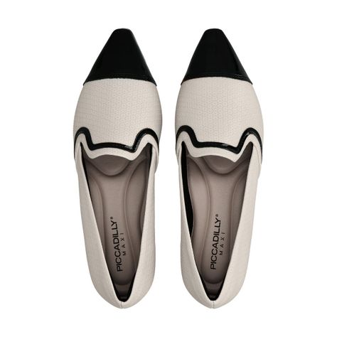 Zapato Ana Blanco/Negro Piccadilly-3