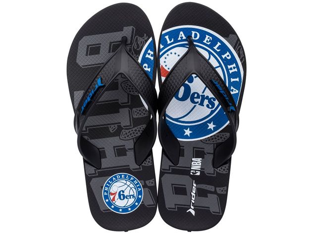 Sandalia Hombre Negro Phila NBA 512 Rider-0