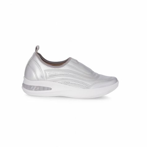 Zapatilla Mujer Plata Soft Step Piccadilly-0