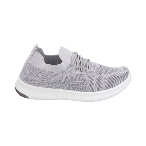 Zapatilla Mujer Gris Emma Detogni-0