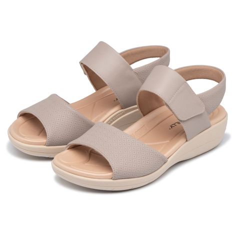 Sandalia Mujer Anabela Fascitis Taupe Piccadilly-2