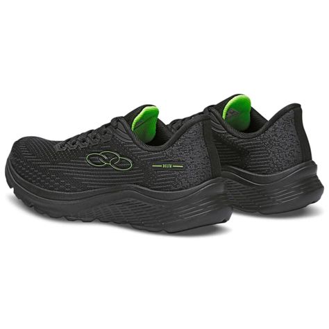 Zapatilla Infantil Delta Negro/Verde Olympikus-3