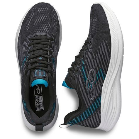 Zapatilla Mujer Marte Negro/Azul-2