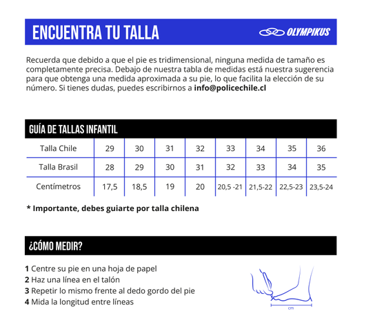 Zapatilla Infantil Cyan Negro Olympikus-5