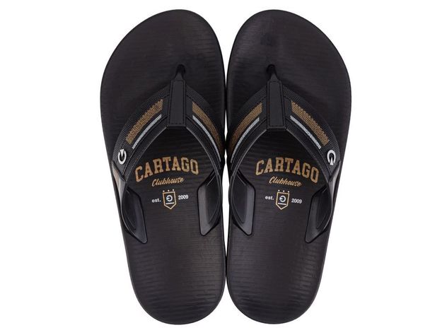 Sandalia Hombre Café/Negro Mallorca 457 Cartago-0