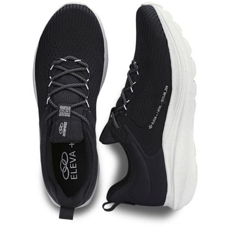 Zapatilla Running Mujer Metro Negro-2