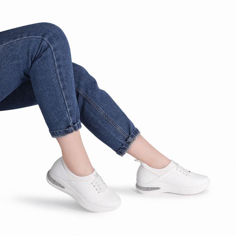 Zapatilla Mujer Blanco/Elastico Soft Step Piccadilly-1