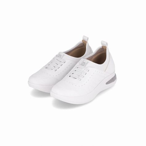 Zapatilla Mujer Blanco/Elastico Soft Step Piccadilly-3