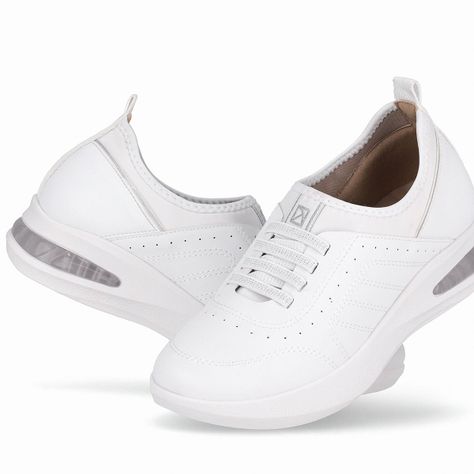 Zapatilla Mujer Blanco/Elastico Soft Step Piccadilly-4