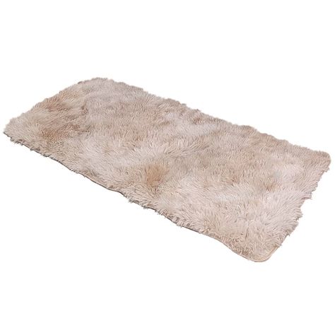 Bajada De Cama Alfombra Peluda Medida 1,20x0,60-3