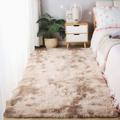 Bajada De Cama Alfombra Peluda Medida 1,20x0,60-2