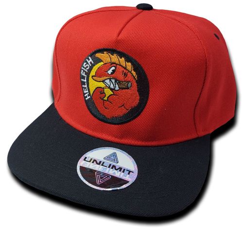 Snapback Hellfish Rojo-0
