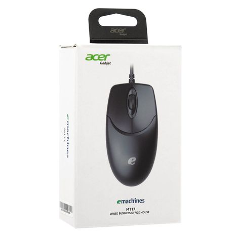 MOUSE ACER M117 ALAMBRICO NEGRO-3