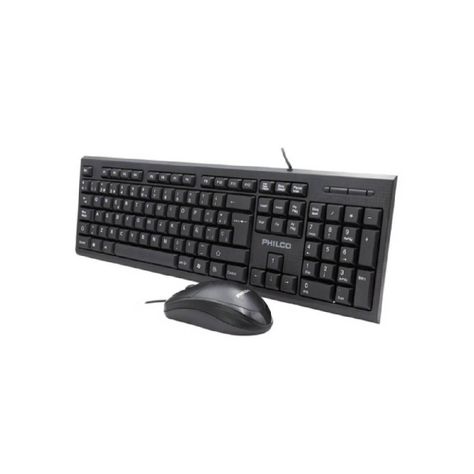 KIT COMBO Teclado y Mouse Philco K4500-1