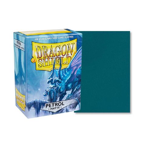 Protectores Dragon Shield 100 - Standard Matte Petrol-0
