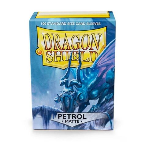 Protectores Dragon Shield 100 - Standard Matte Petrol-1