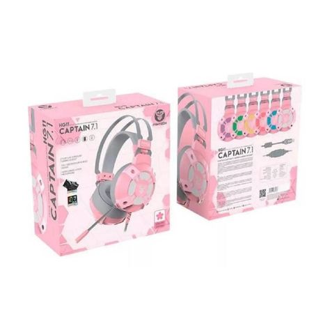 Audífonos Fantech HG11 CAPTAIN RGB 7.1 Sakura Edition LE-1