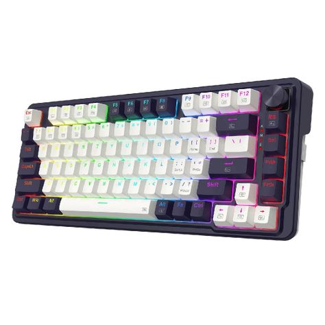 Teclado Redragon UCAL PRO White-Black K673WB-RGB-PRO Sw Red-2