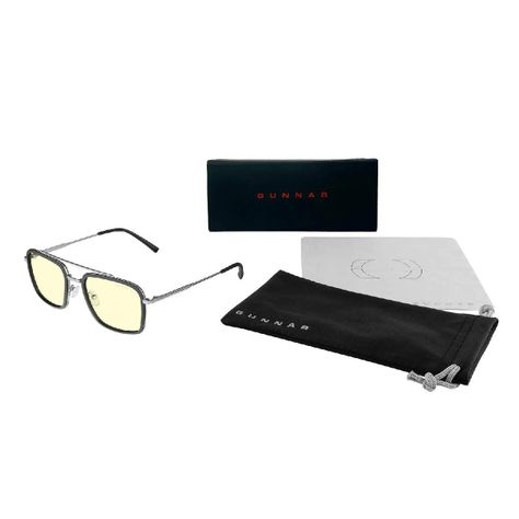 Lentes Gunnar Barron Gunmetal Amber-0