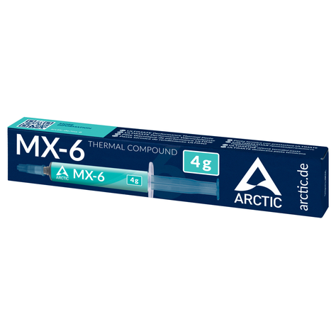 Pasta térmica ARCTIC MX-6 de Alto Rendimiento Jeringa 4gr-0