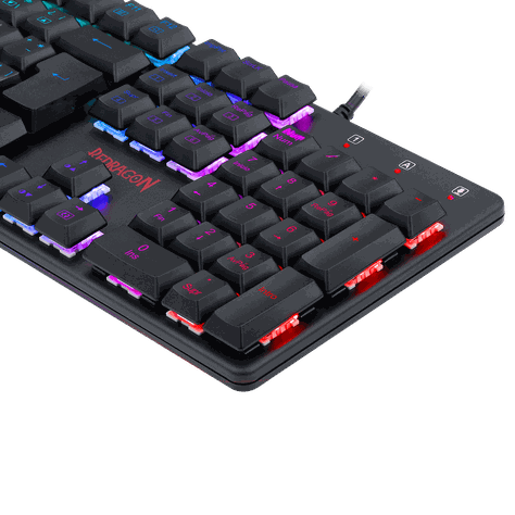 Teclado Gamer Redragon Shrapnel Mecanico RGB Español-1