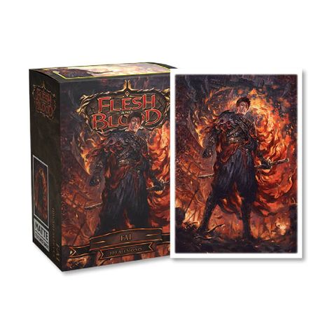 Protector Dragon Shield 100 Matte Flesh & Blood Uprising Fai-0