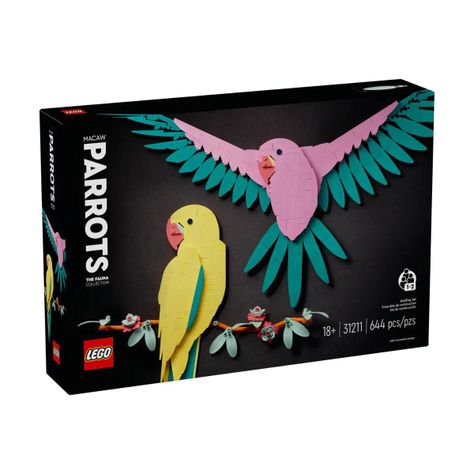 LEGO Art: COLECCIÓN FAUNA - GUACAMAYAS (31211)-1