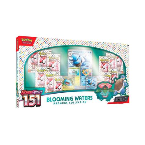 Pokemon TCG S& 151 Blooming Waters Premium Collection-0